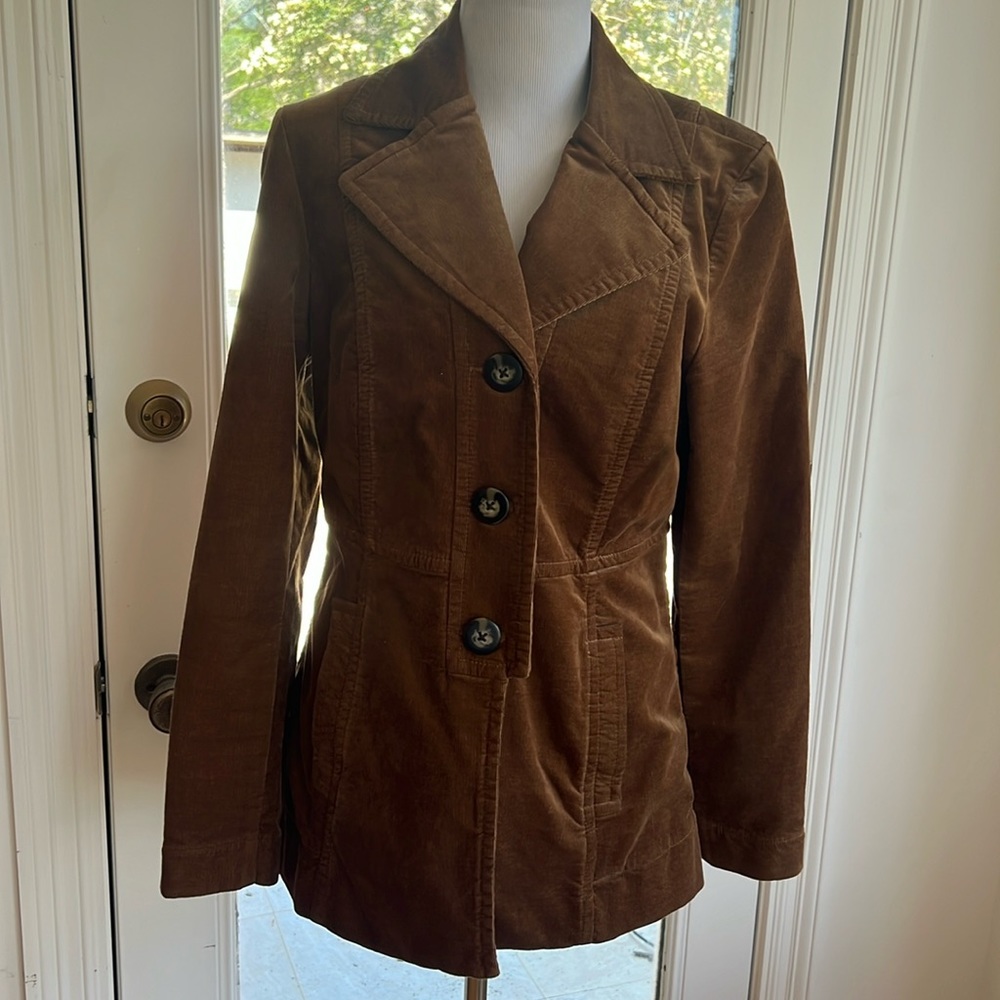 Cabi Size Medium corduroy blazer jacket. Great condition